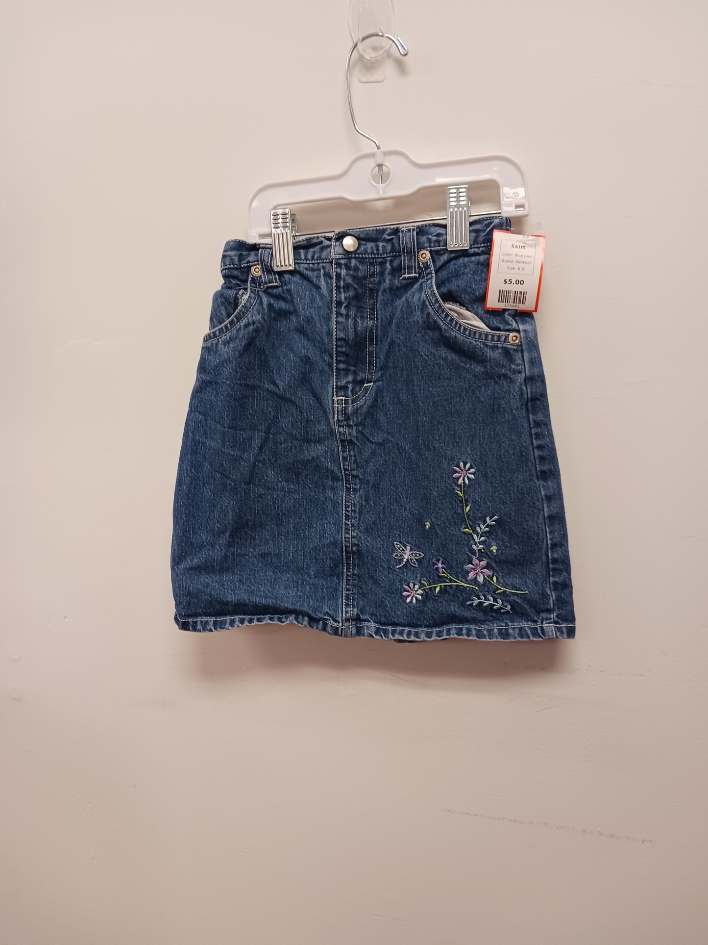 Blue Jean OshKosh Skirt, 6 G
