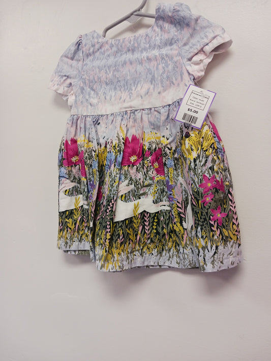 multi OshKosh Flowered Dress, 12M G