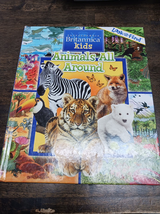 Look & Find Animals All Around Book