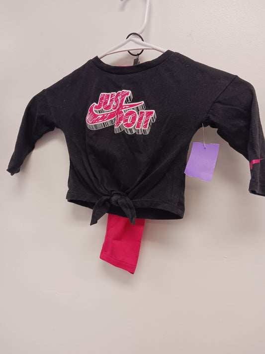 Black/Pink Nike Outfit, 12M G