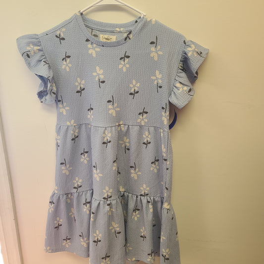 Blue Jessica Simpson Flower Dress, 10 G