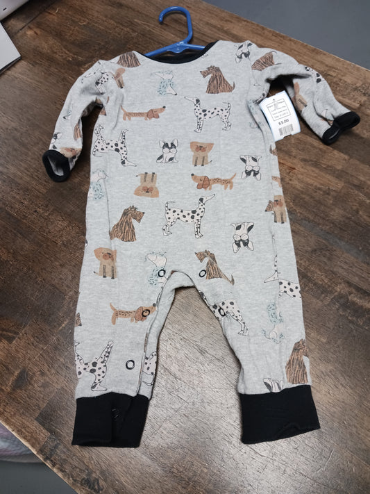 Grey Dog Baby Berry Pant One Piece, 6-12M G