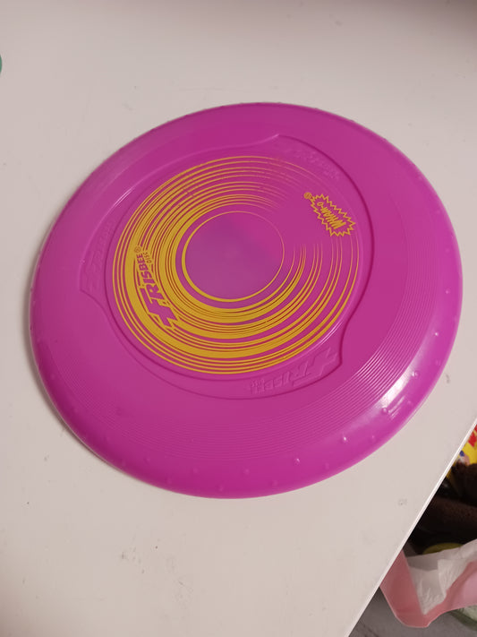 pink Wham-o Swirl Design Frisbee