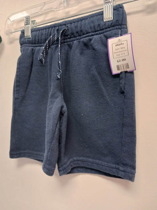 Navy Garanimals Shorts, 4T B