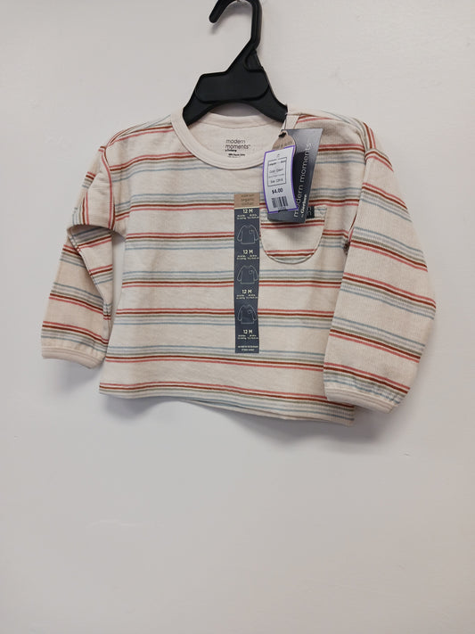 Cream Modern Moments Longsleeve Shirt, 12M B