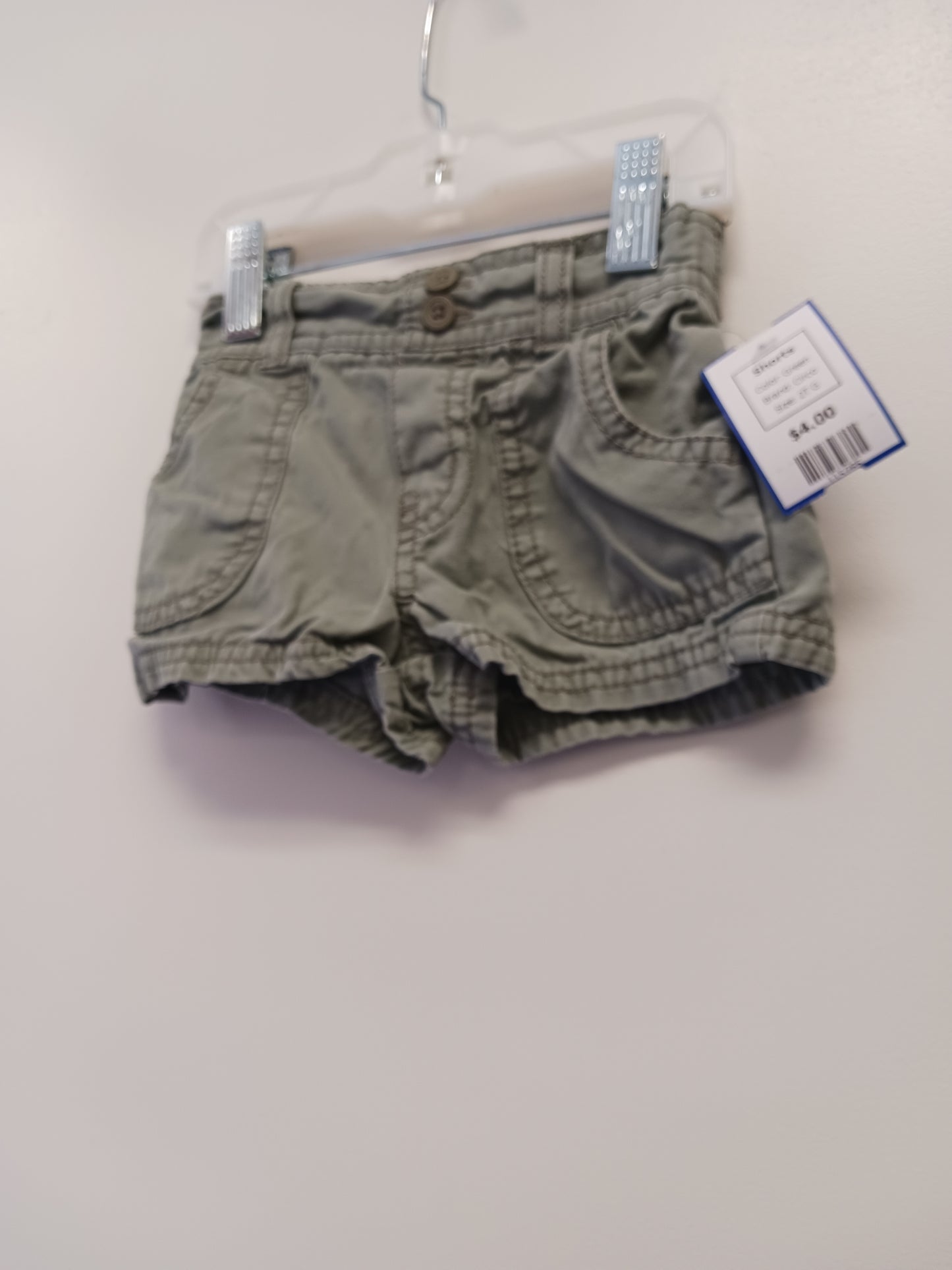 Green Circo Shorts, 2T G