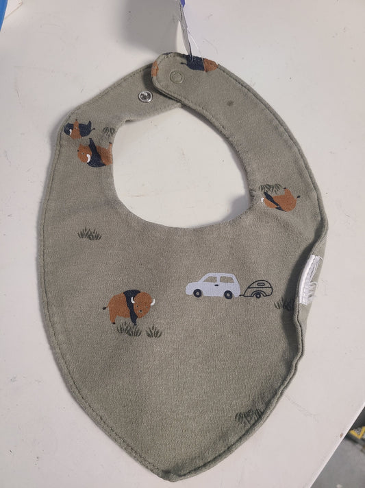 green  Buffalo Bib