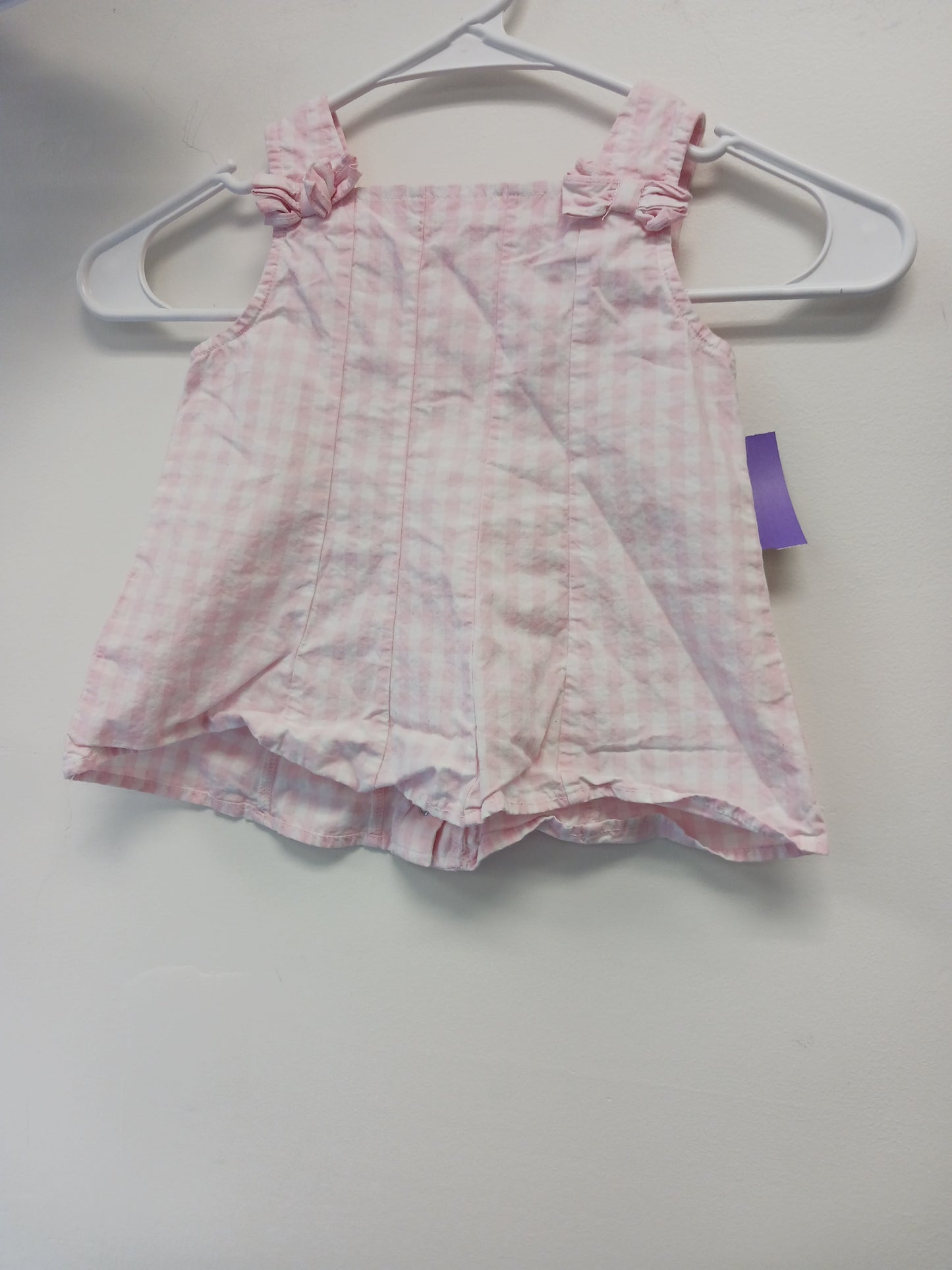 Pink/White Plaid Gymboree Tank Top, 2T G