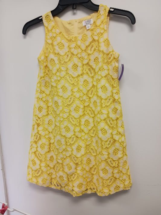 yellow Childrens Place Lace Sun Dress, 10 G