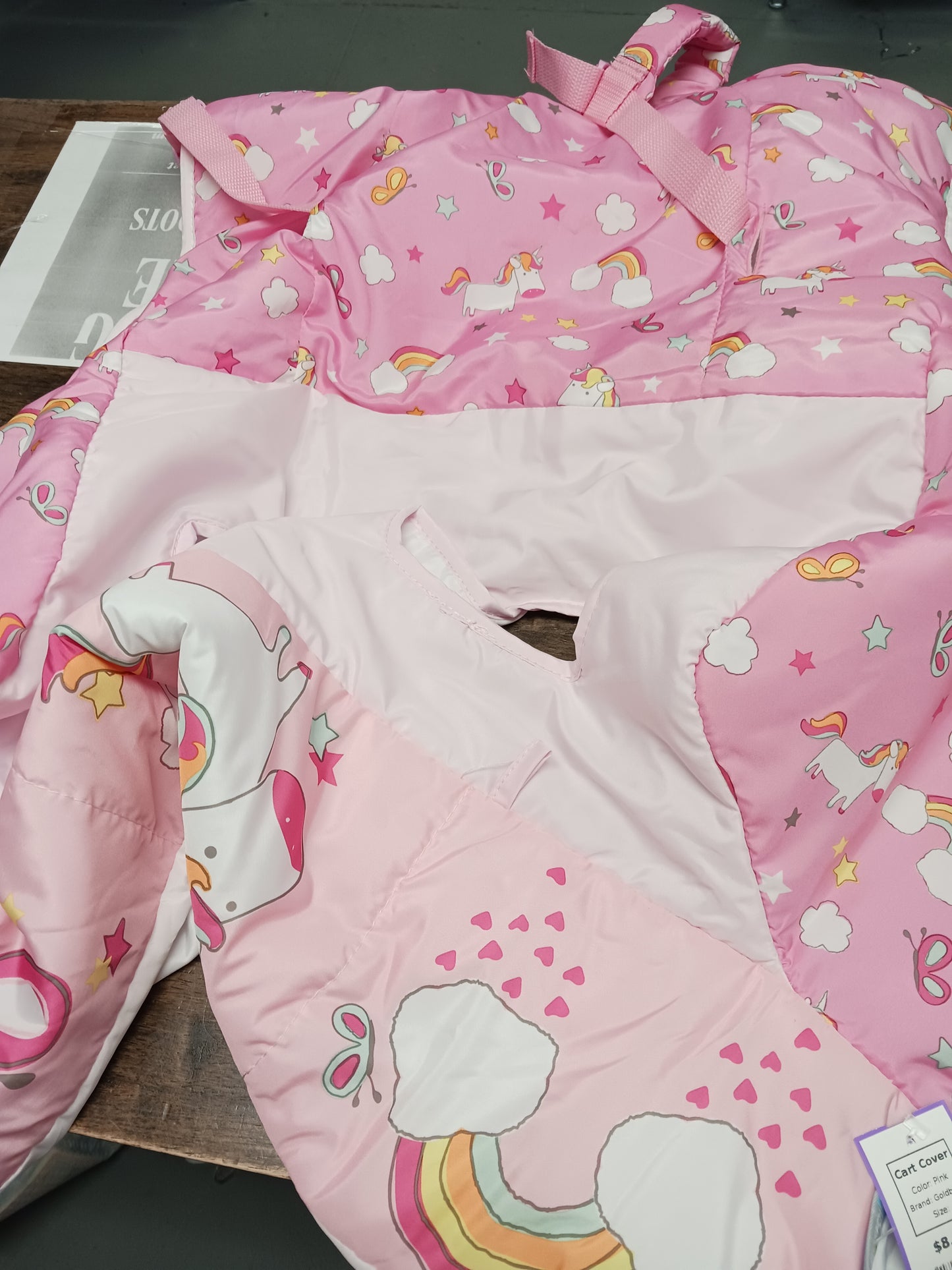 Pink Goldbug Cart Cover