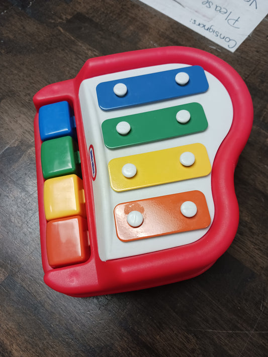 red Little Tikes Piano