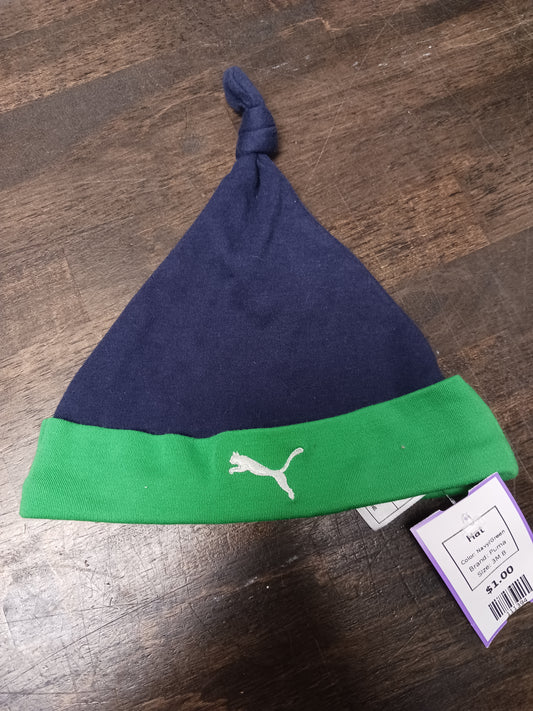 Navy/Green Puma Hat, 3M B
