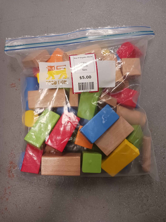 Bag Of Wooden Blocks