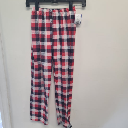 Red plaid  pj pants, 12 B