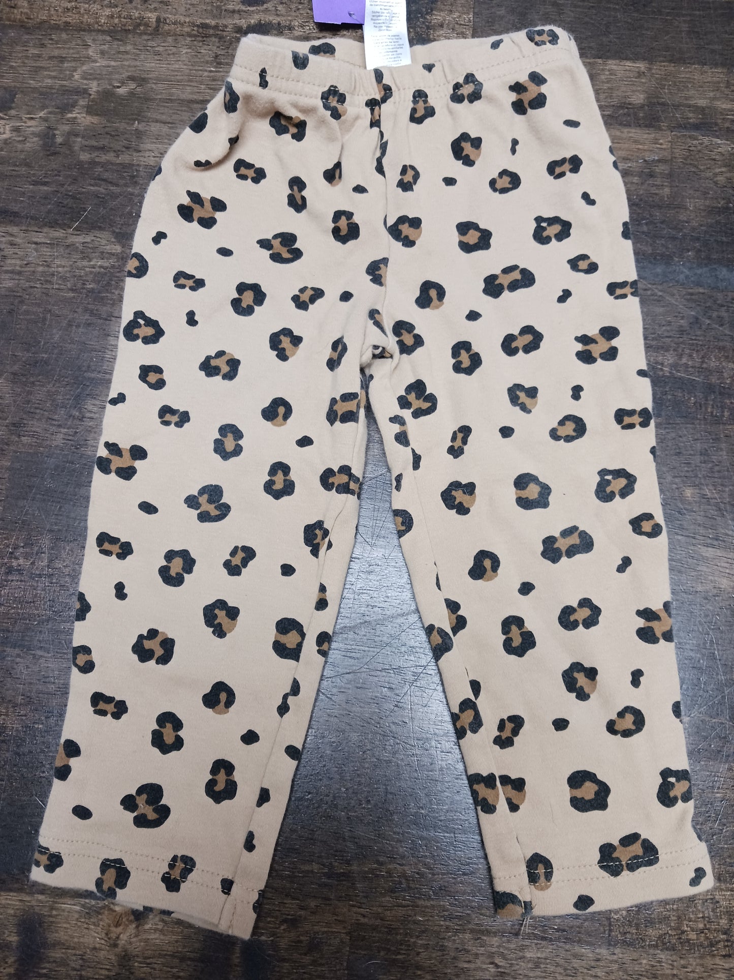 Brown Cheetah Carters Pants, 18M G