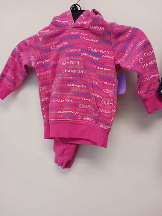 Pink Champion Outfit, 2T G