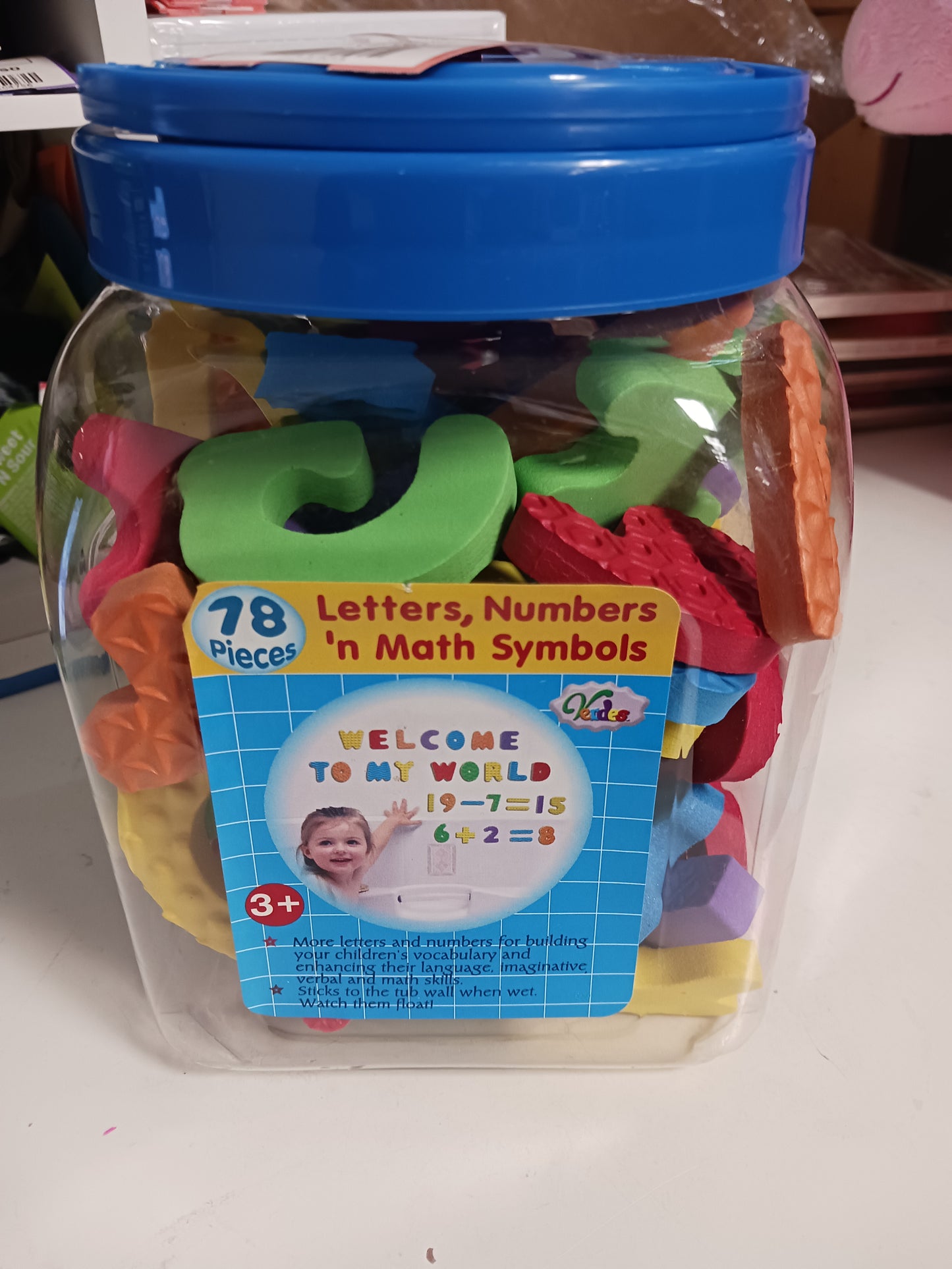 Multi Vendes Bath Letters & Numbers