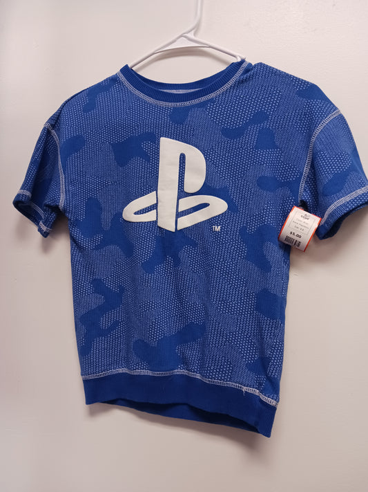 Blue Playstation Shirt, 8 B