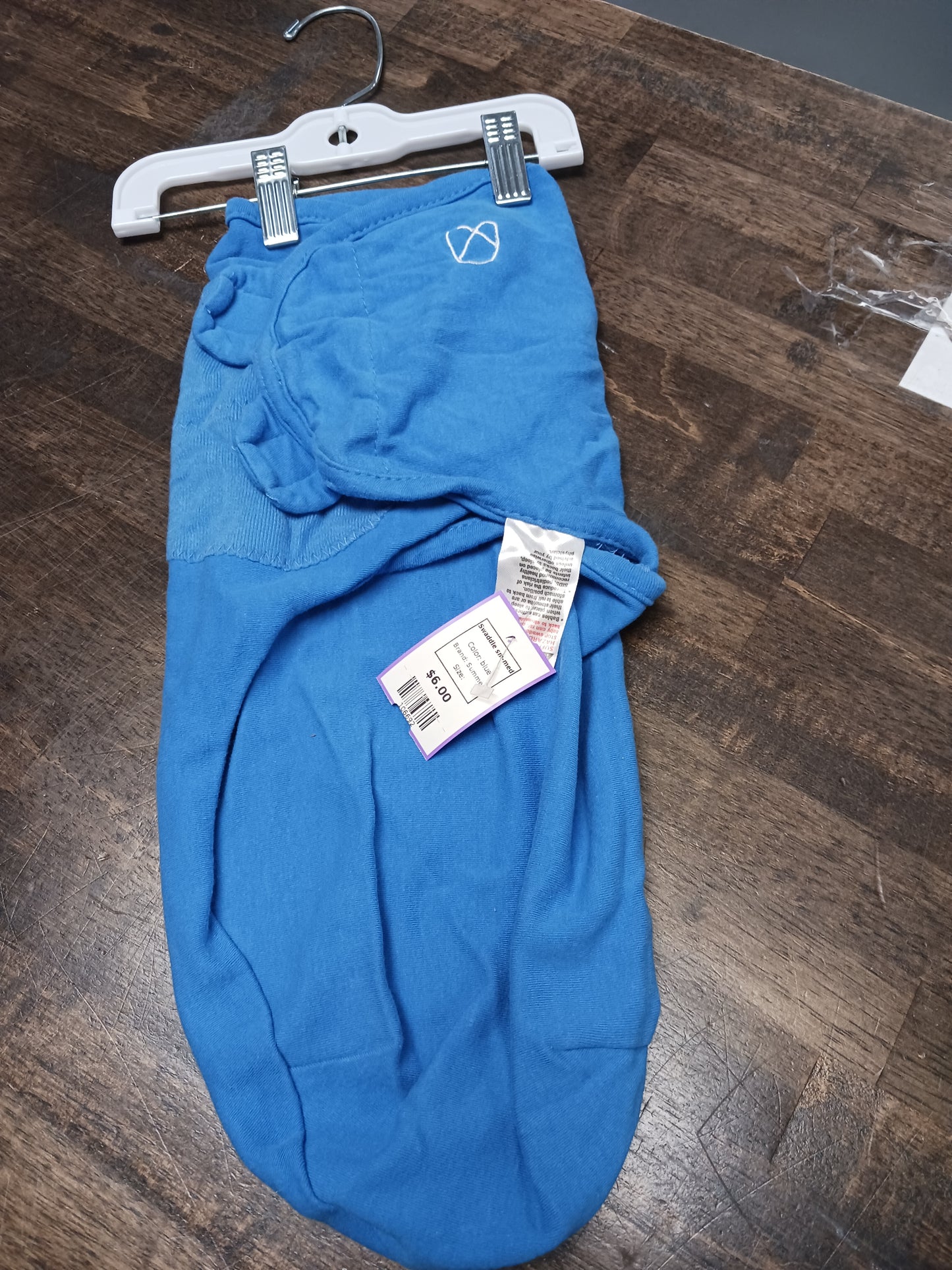 blue Summer Swaddle sm-med