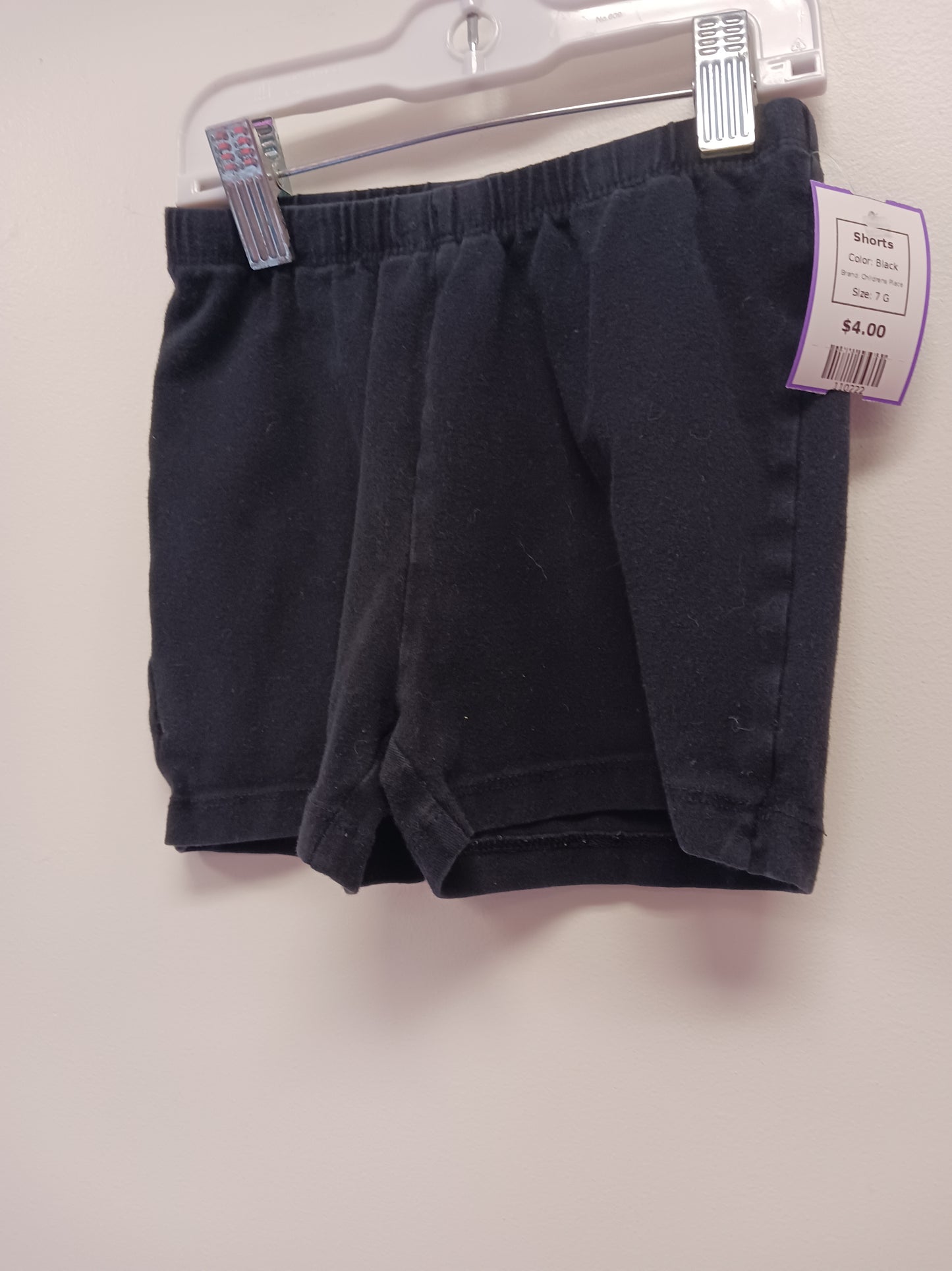 Black Childrens Place Shorts, 7 G