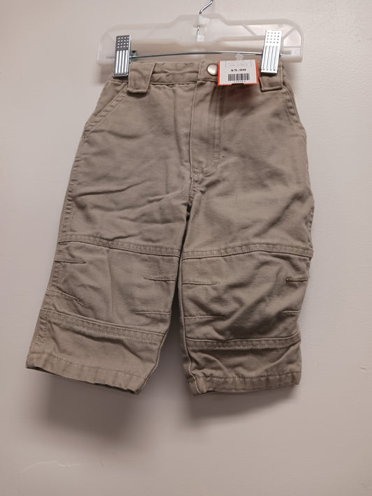 Tan First Moments Pants, 6-9M B