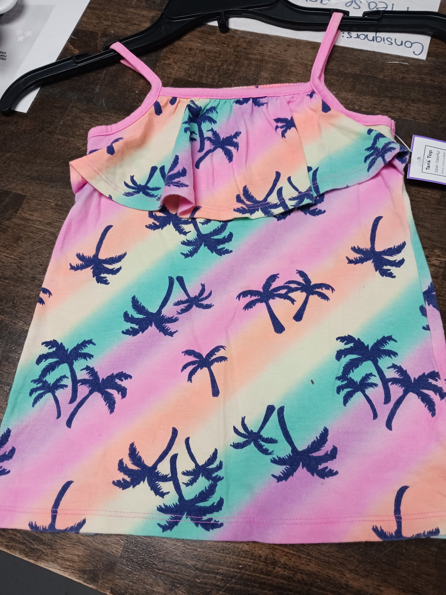 Colorful Jumping Bean Tank Top, 4T G