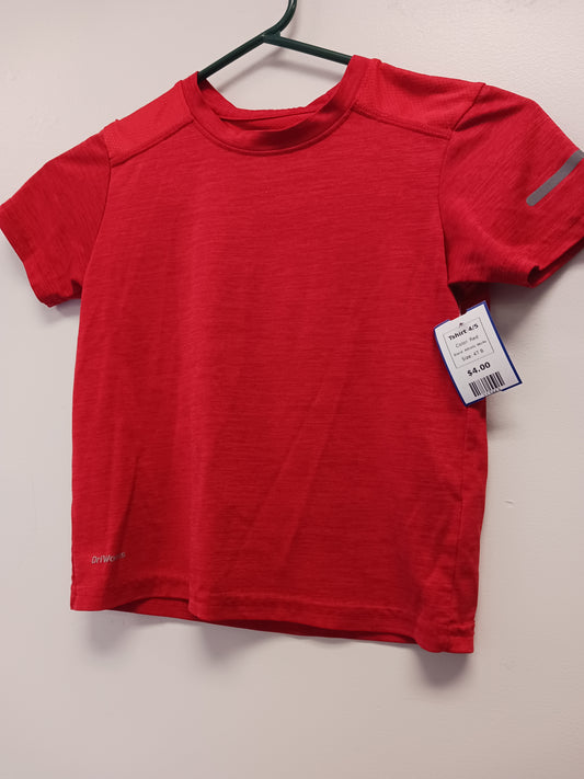 Red Athletic Works Tshirt  4/5, 4T B