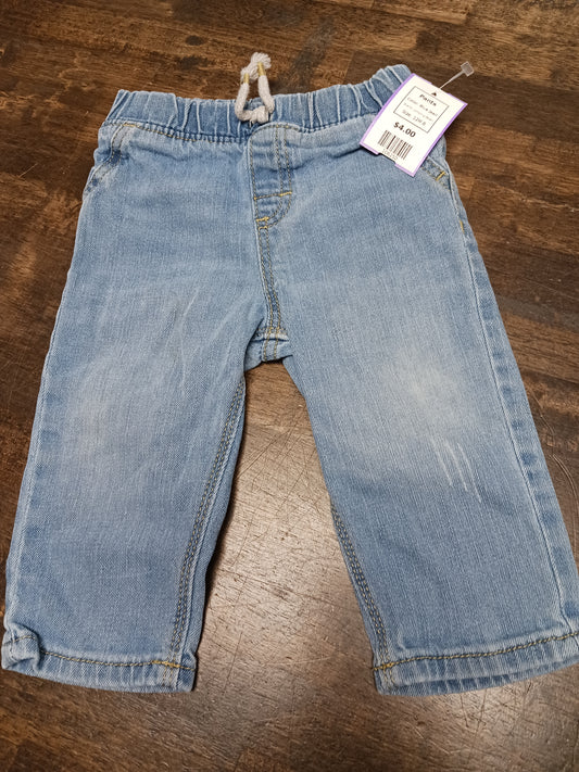 Blue Jean Jumping Bean Pants, 12M B