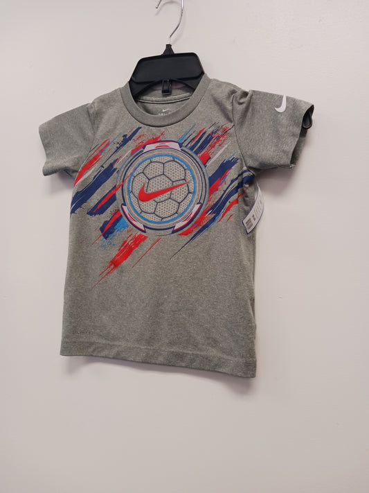 Grey Soccer Nike Shirt, 4T B