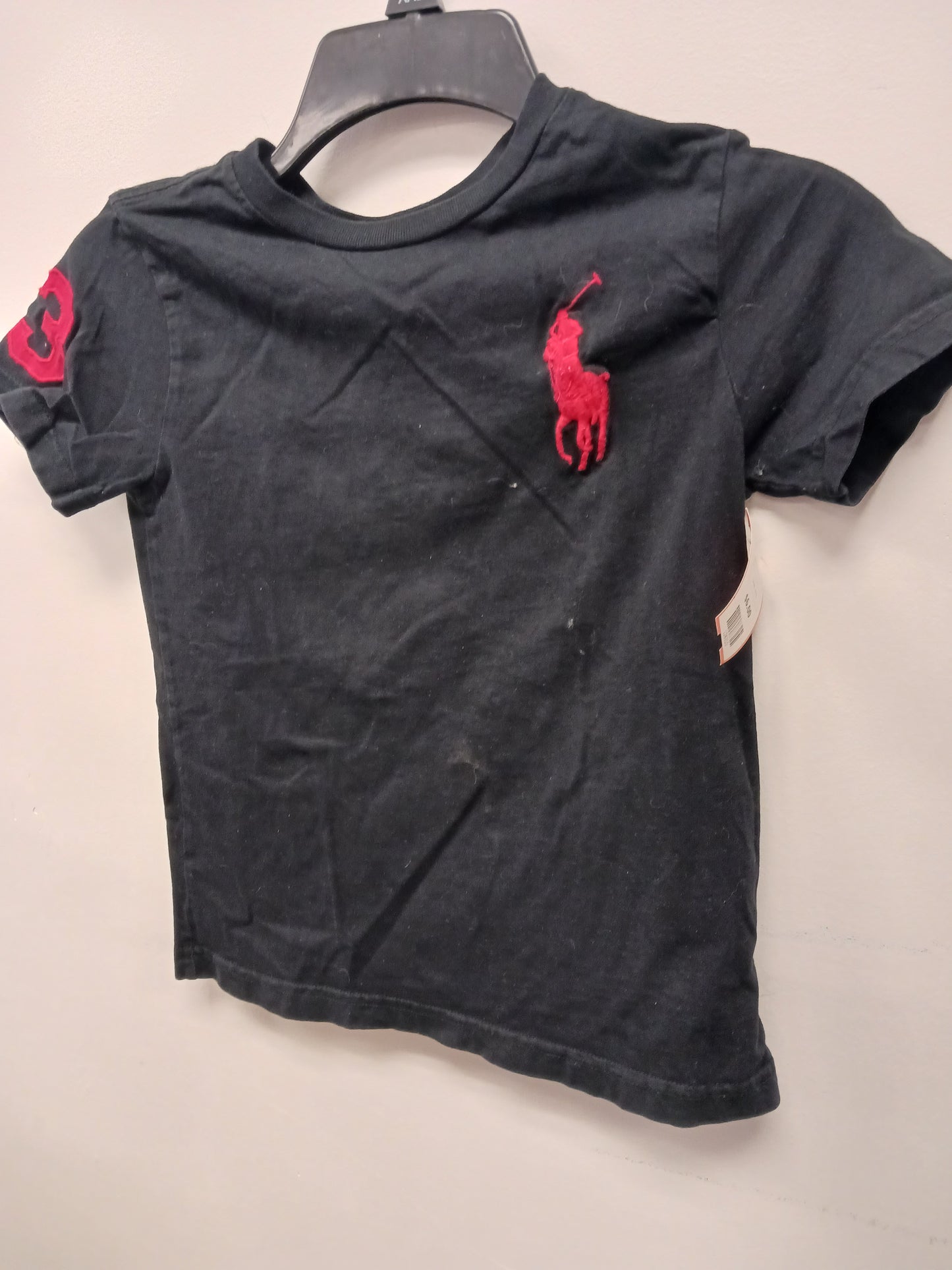 Black/Red Polo Ralph Lauren Shirt, 6 B