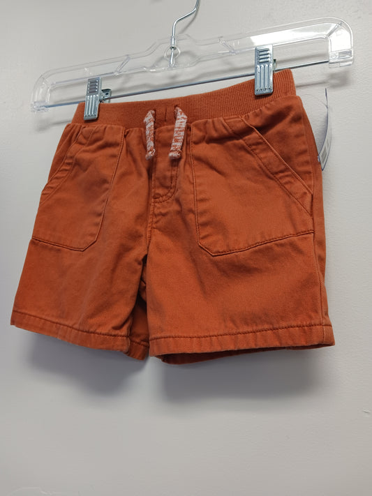 Orange Carters Shorts, 2T B