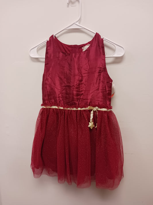 Burgandy Btween Holiday Dress, 8 G