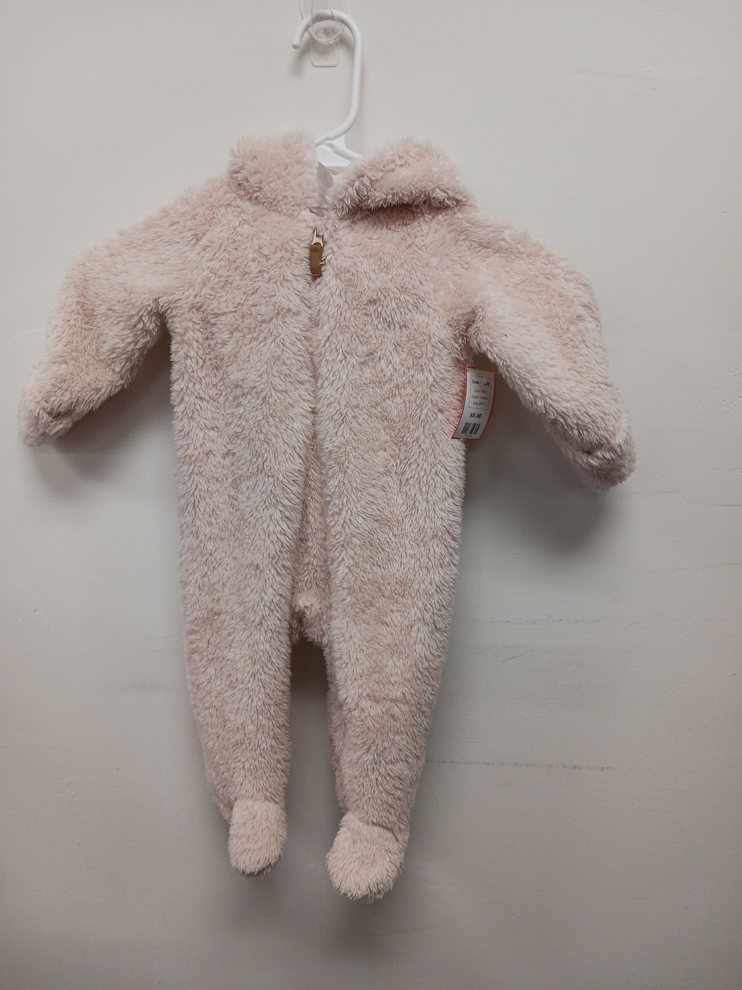Pink Carters Snow Suit, 6M G