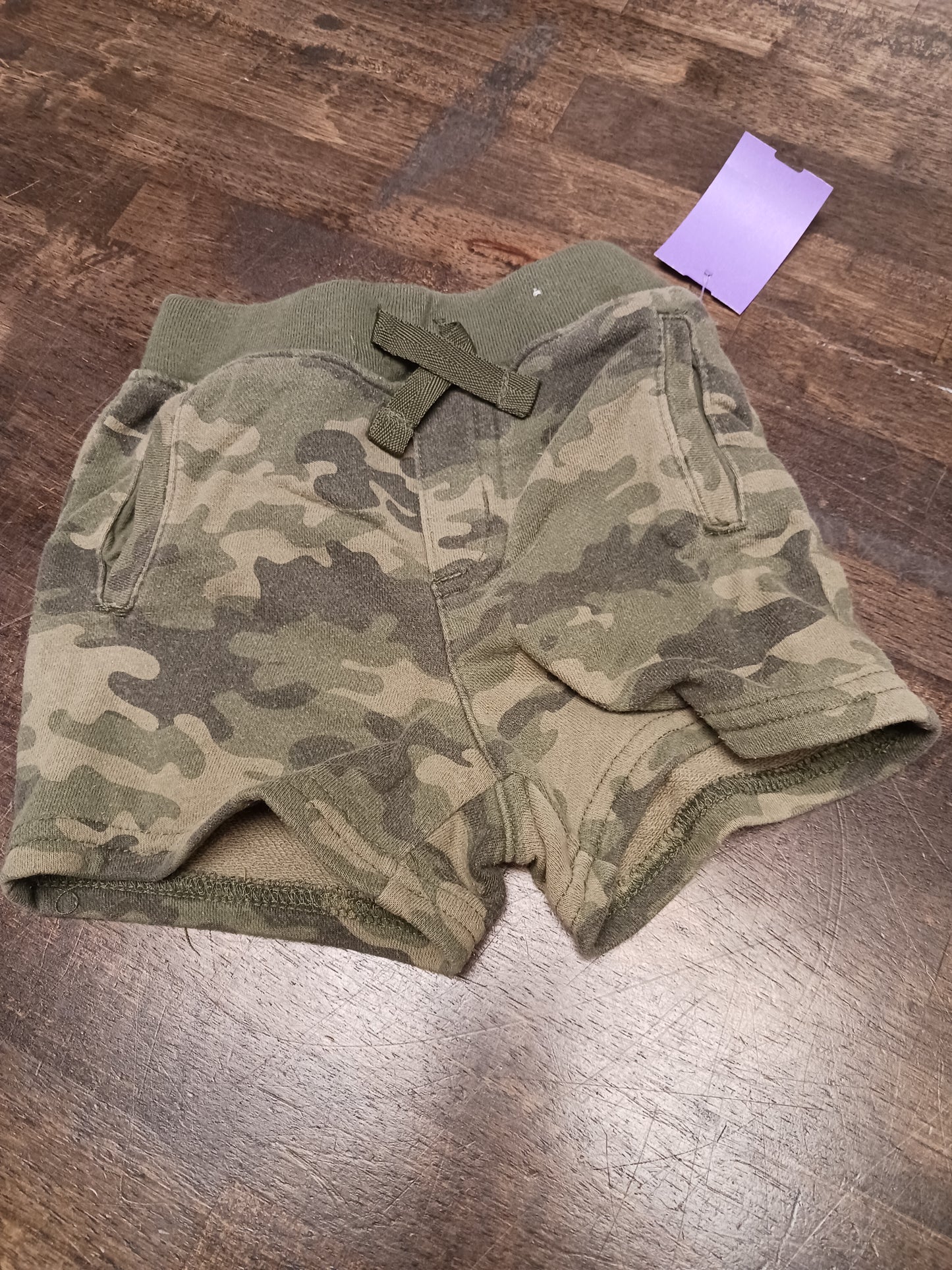 Green Camo Garanimals Shorts, 18M B