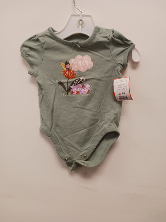 Green Garanimals Daddy's Fairy Princess Onesie, 6-9M G