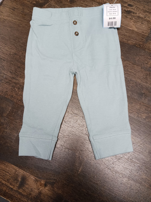 Blue Carters Pants, 3M B