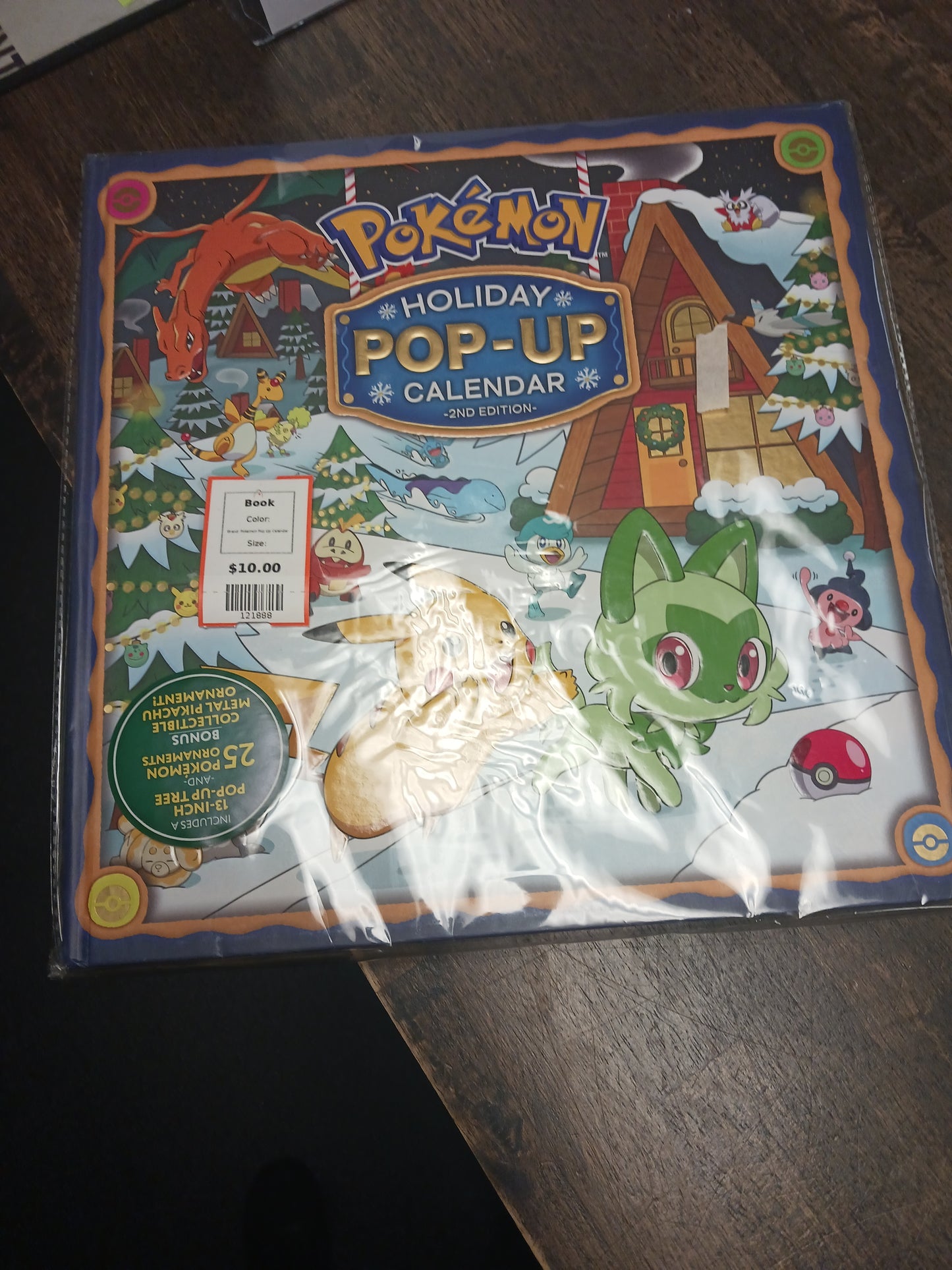 Pokemon Pop Up Calendar Book