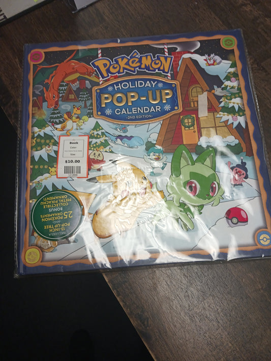Pokemon Pop Up Calendar Book