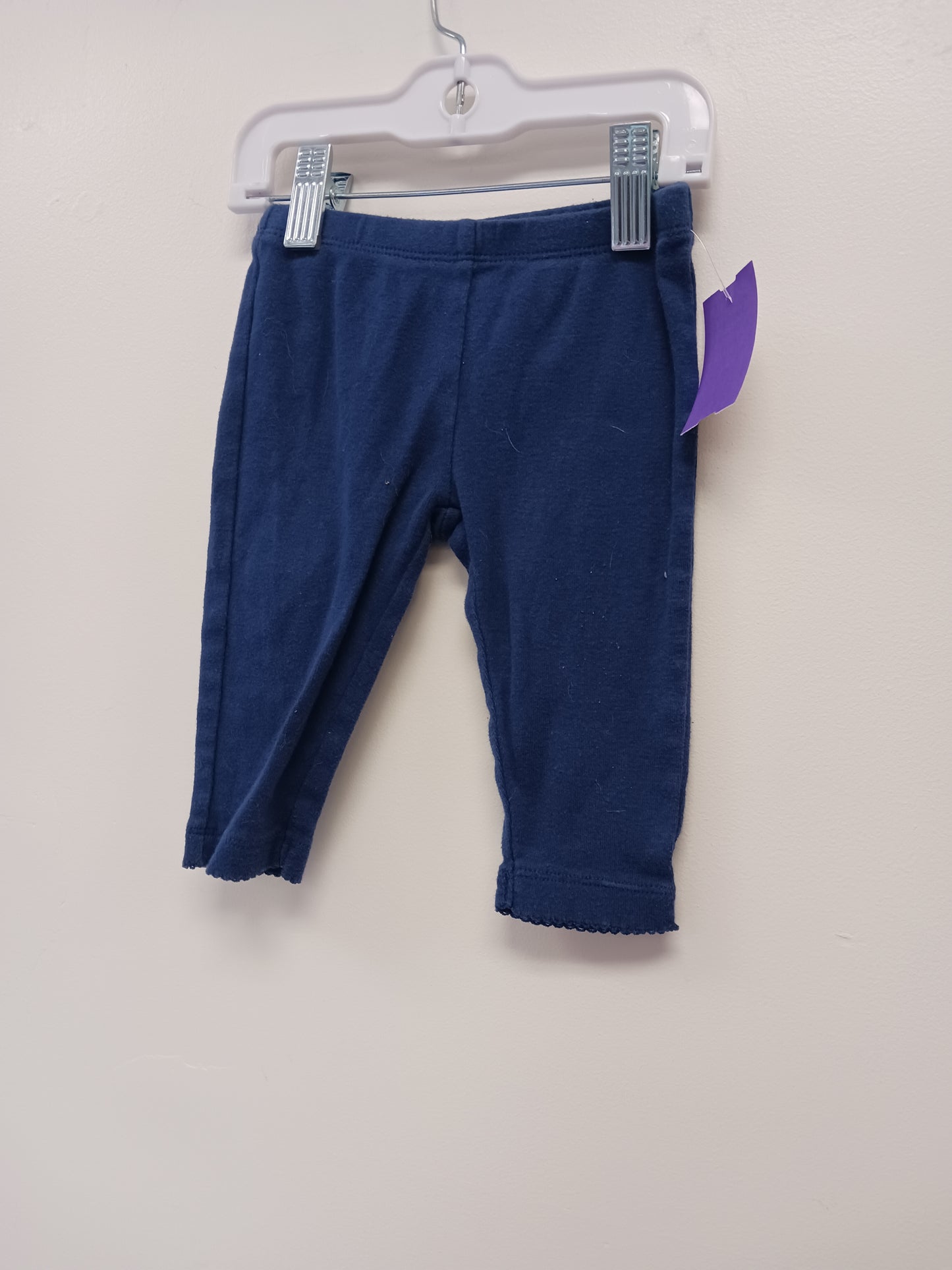 Navy Carters Leggings, 6M G