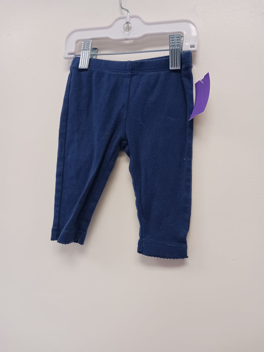 Navy Carters Leggings, 6M G