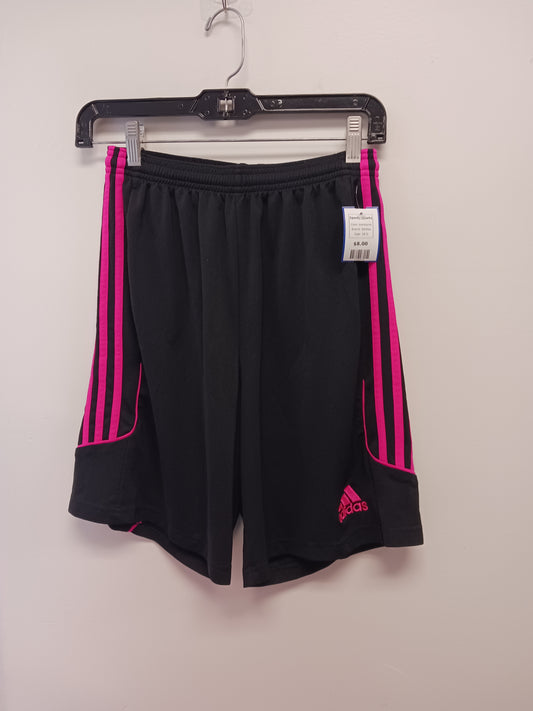 black/pink Adidas Sports Shorts, 16 G