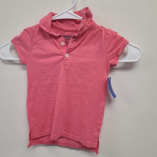 Pink OshKosh Polo, 2T G