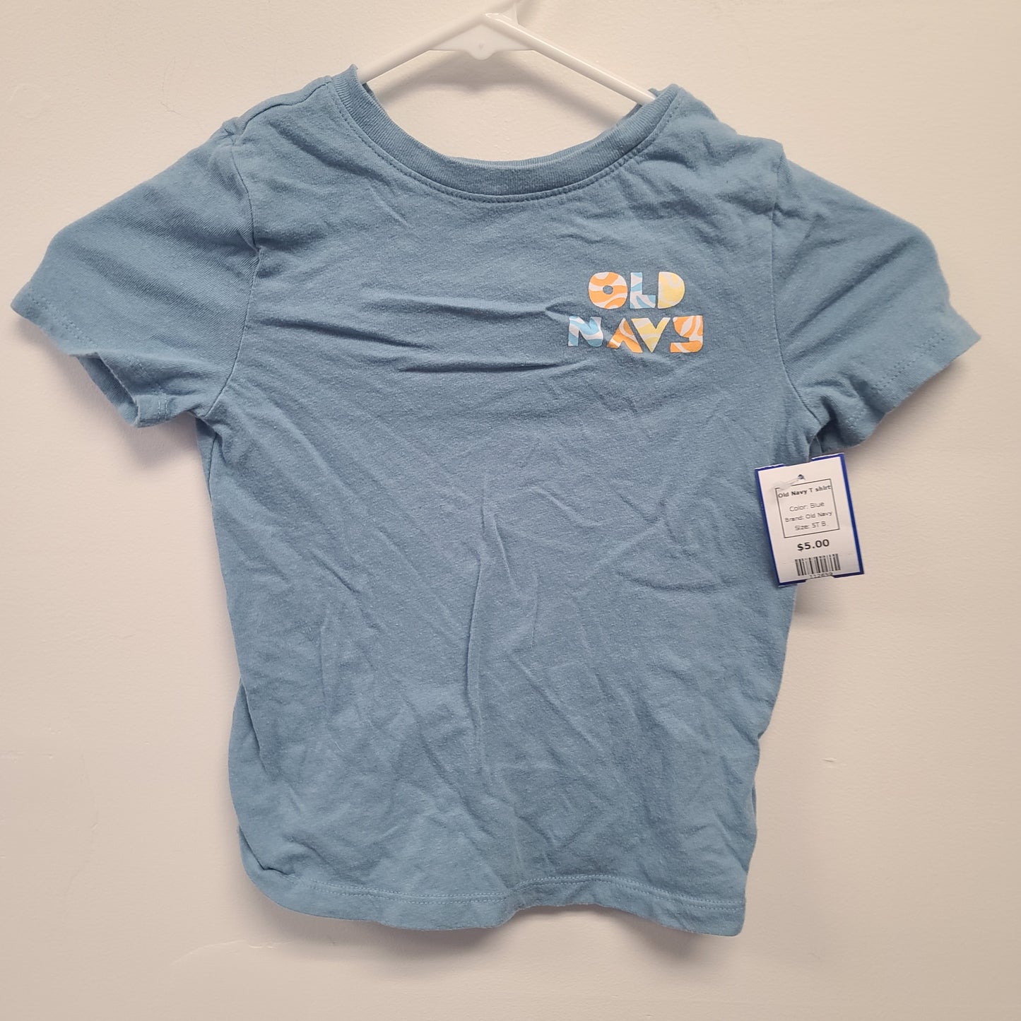 Blue Old Navy Old Navy T shirt, 5T B