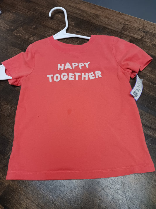 Orange Happy Together Cat & Jack Shirt, 4T G