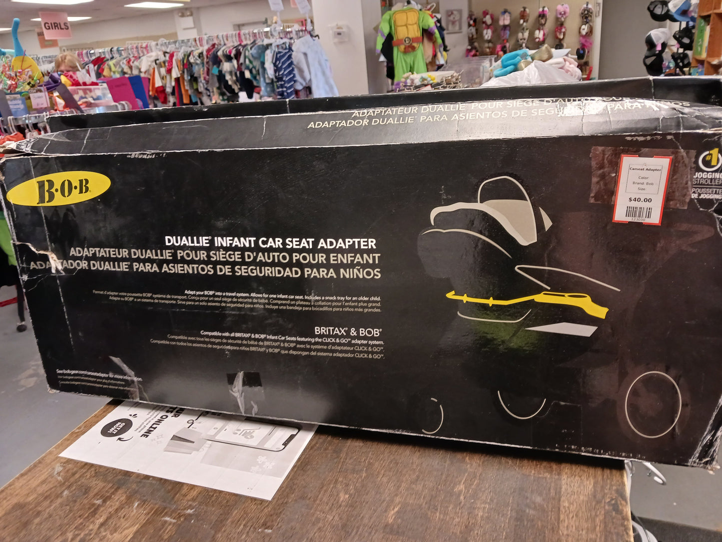 Bob Carseat Adapter