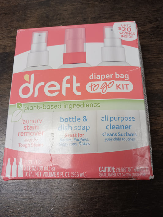 Dreft Diaper Bag To Go Kit
