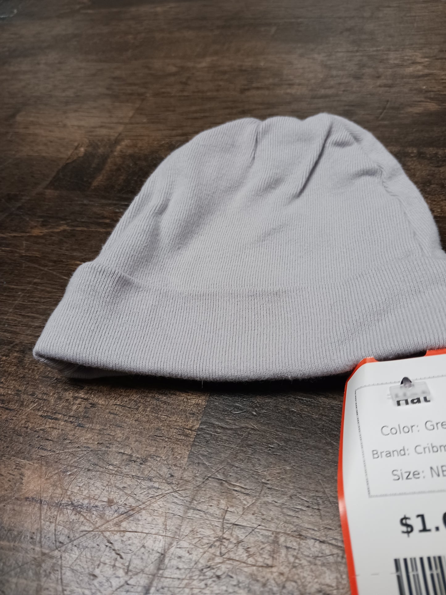 Grey Cribmates Hat, NB B