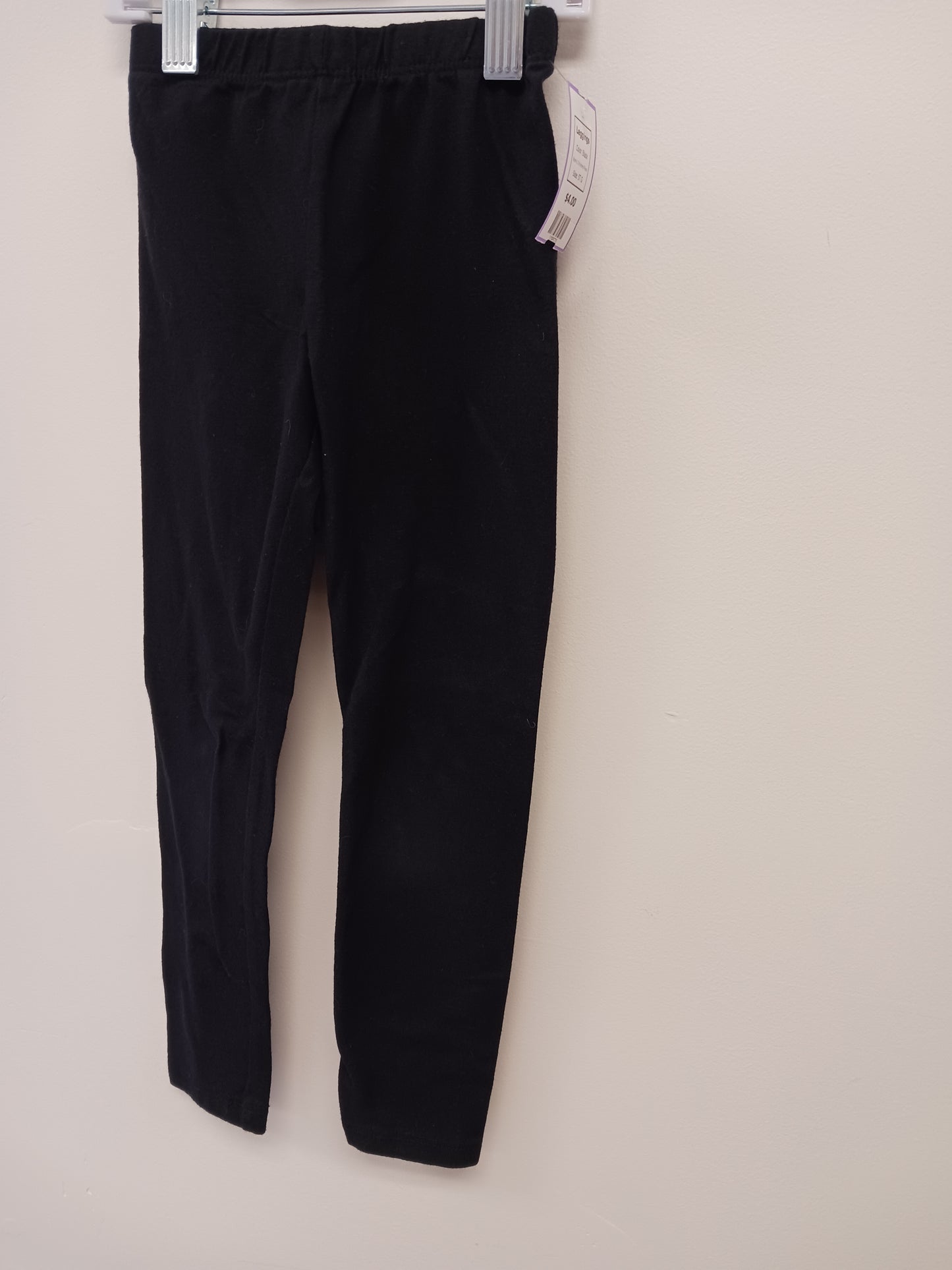 Black Childrens Place Leggings, 5T G
