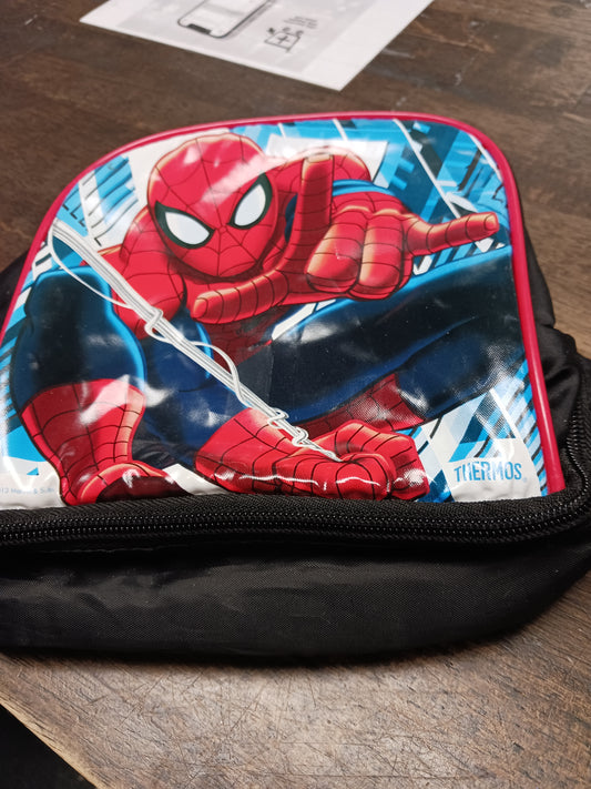 Red/Black Marvel Spiderman Lunch Bag