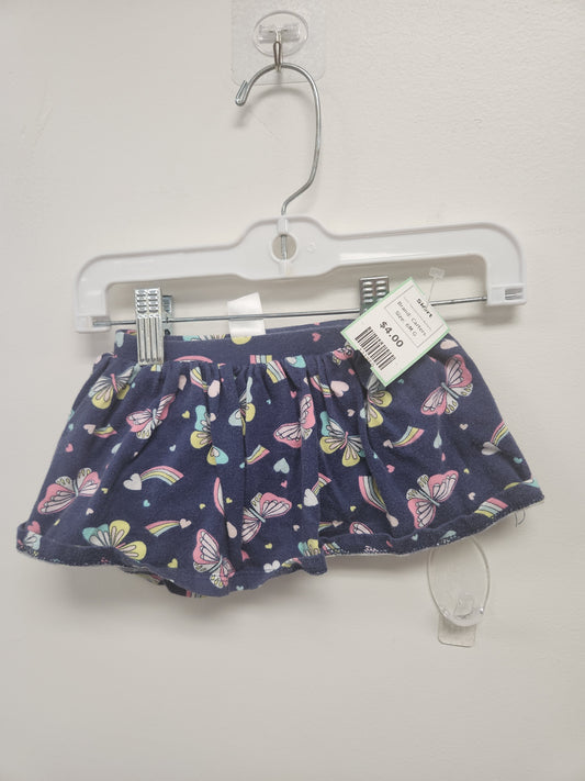 Navy/Colorful Butterfly Carters Skort, 6M G